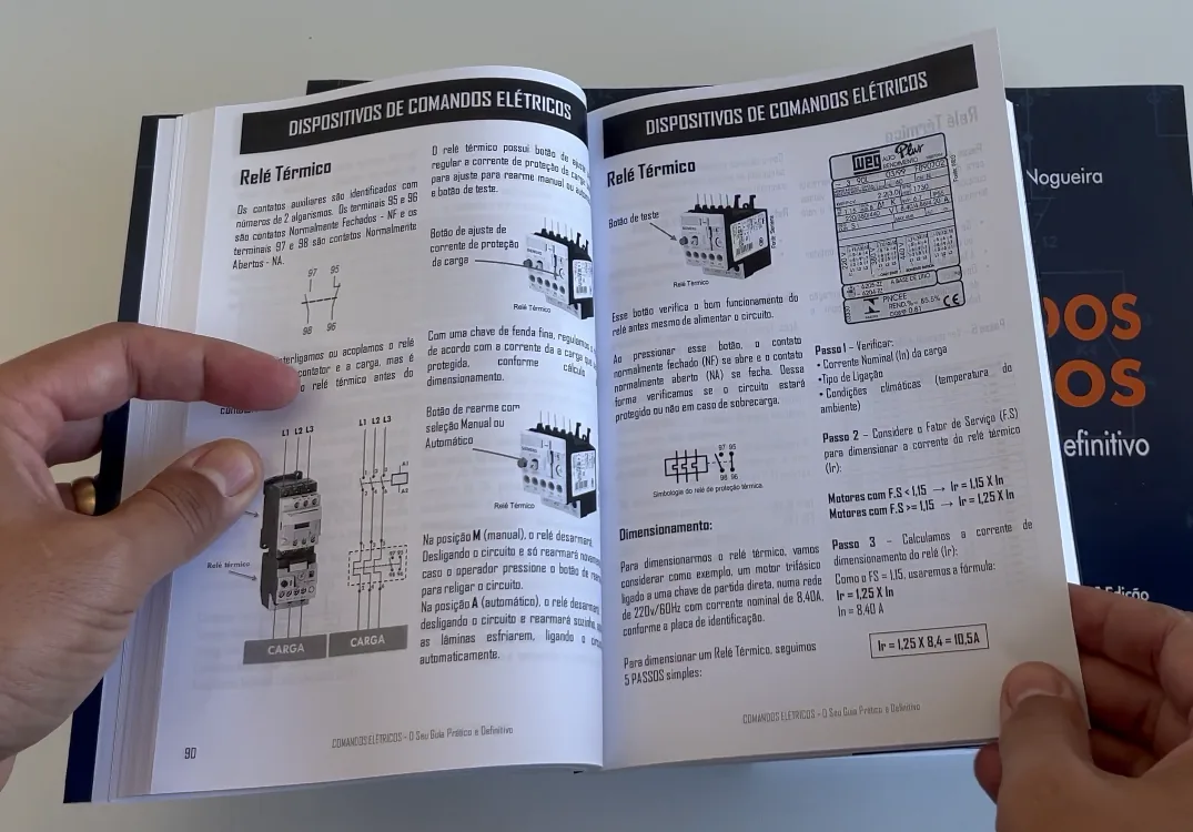 Dispositivos de Comandos Elétricos - Relé Térmico
