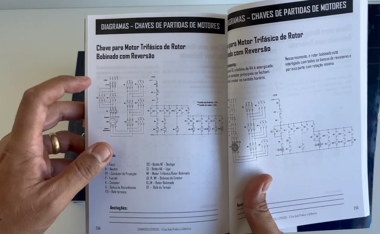 Diagramas - Chaves de partidas de motores